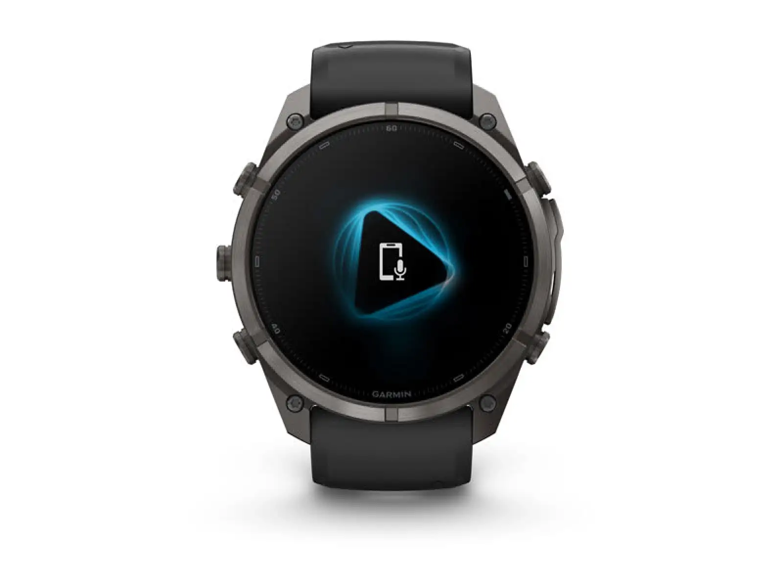 Garmin Fénix 9 Pro inReach 47 mm chytré hodinky Carbon gray DLC Titanium Black/Pebble gray