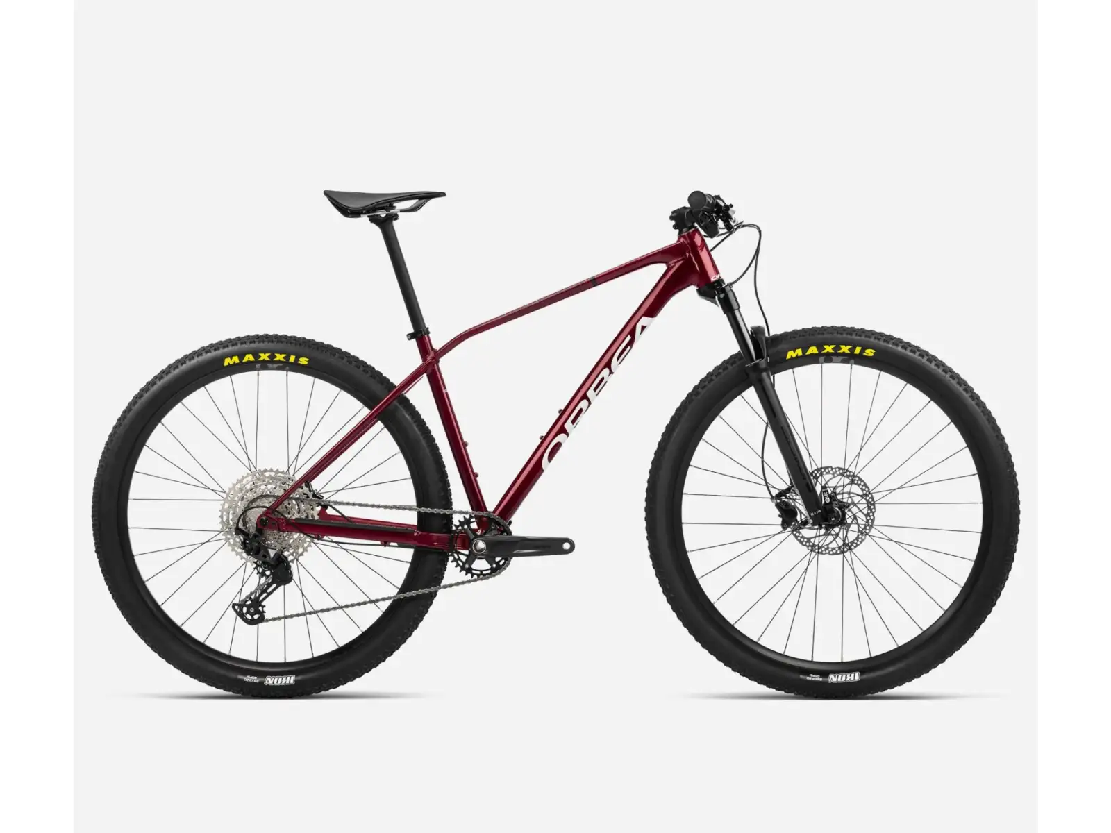 Orbea Alma H20 horské kolo Metallic Dark Red/Chic White