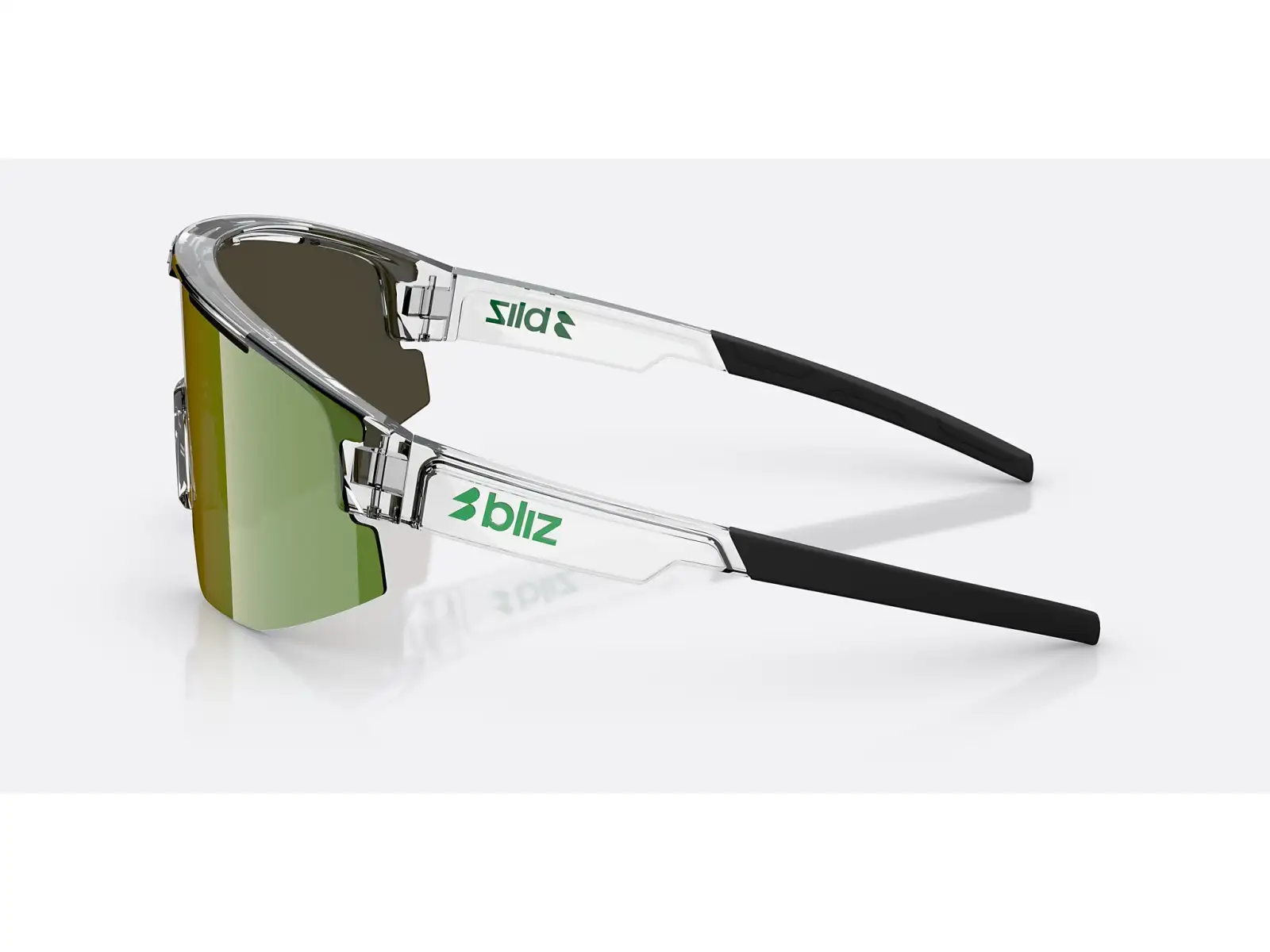 Bliz Matrix sluneční brýle Transparent White/Brown Green Multi