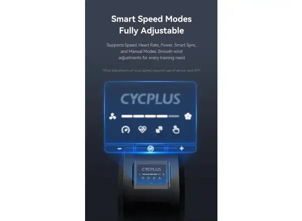 Cycplus F1 elektronicky řízený ventilátor