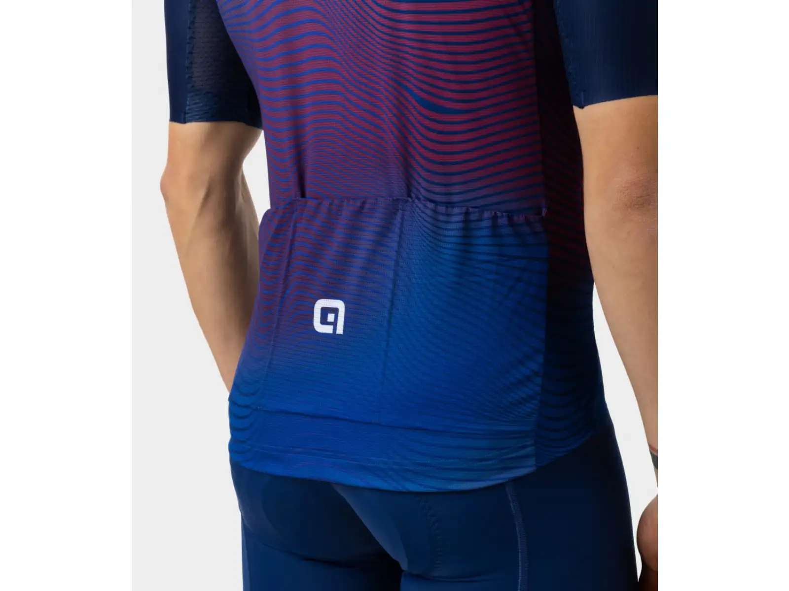 Alé PR-E Onda pánský dres krátký rukáv Navy Blue