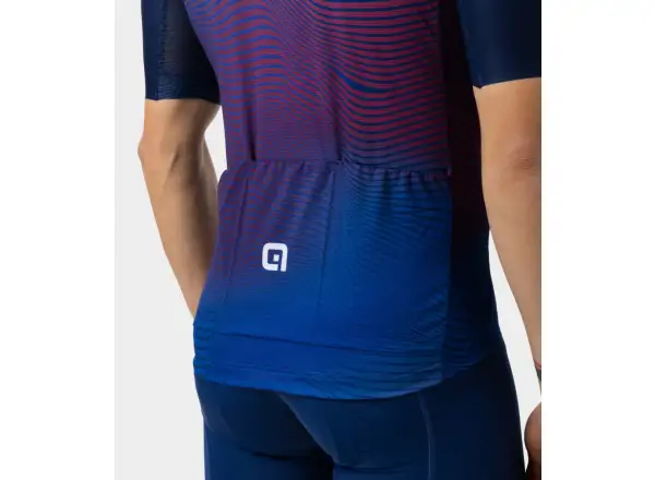 Alé PR-E Onda pánský dres krátký rukáv Navy Blue