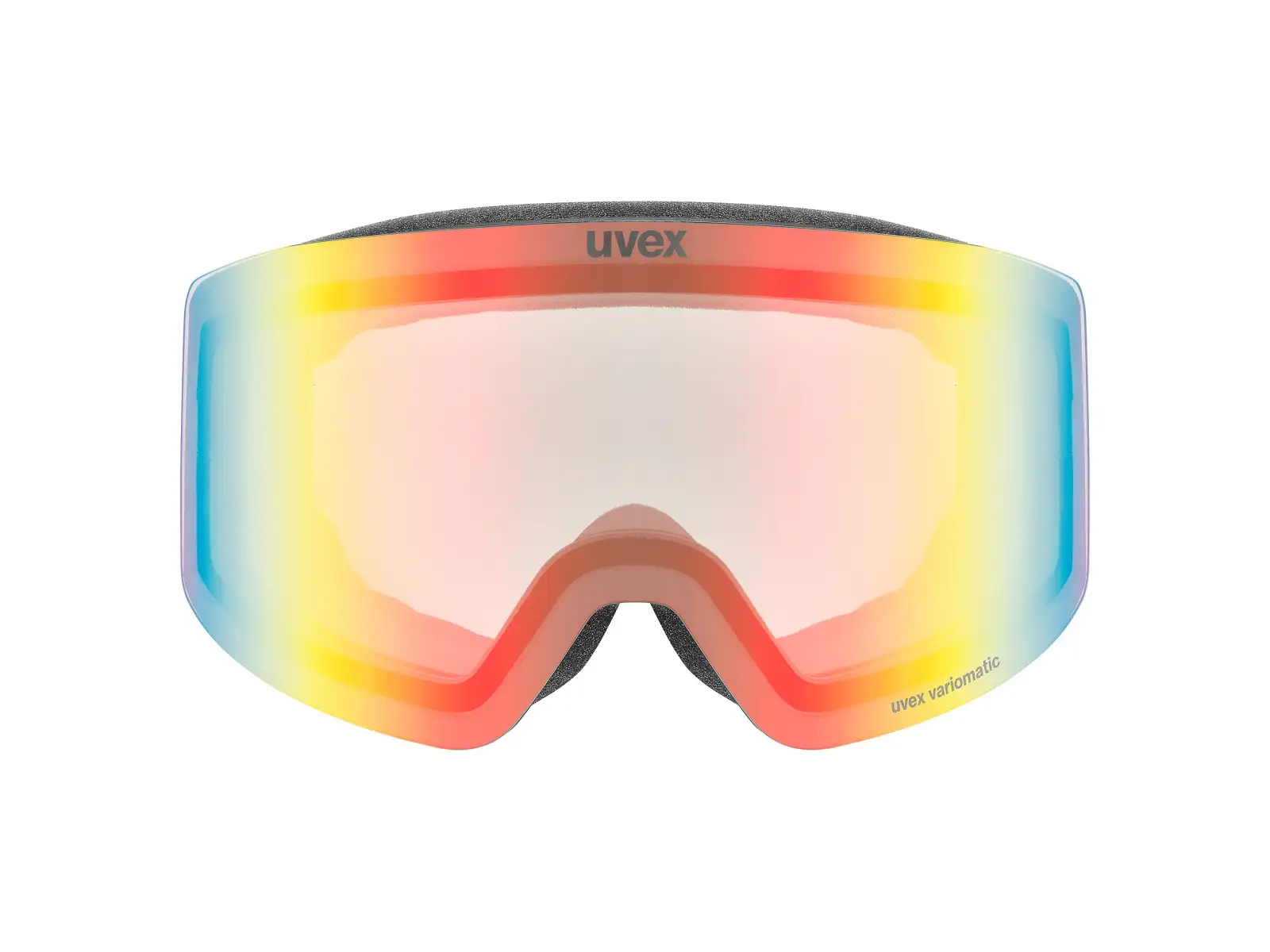Uvex Provoque V FM lyžařské brýle black matt/rainbow