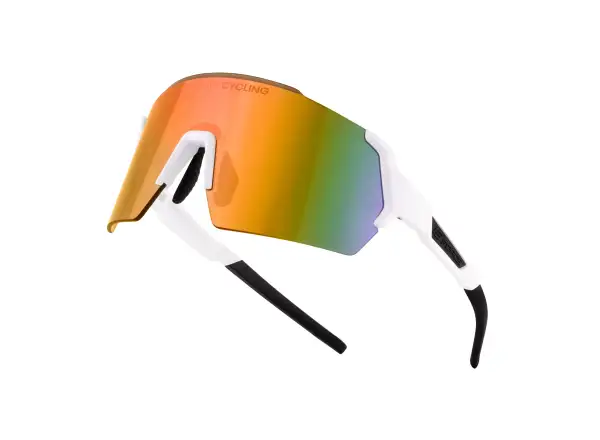 Force Electra brýle bílé/červené revo sklo