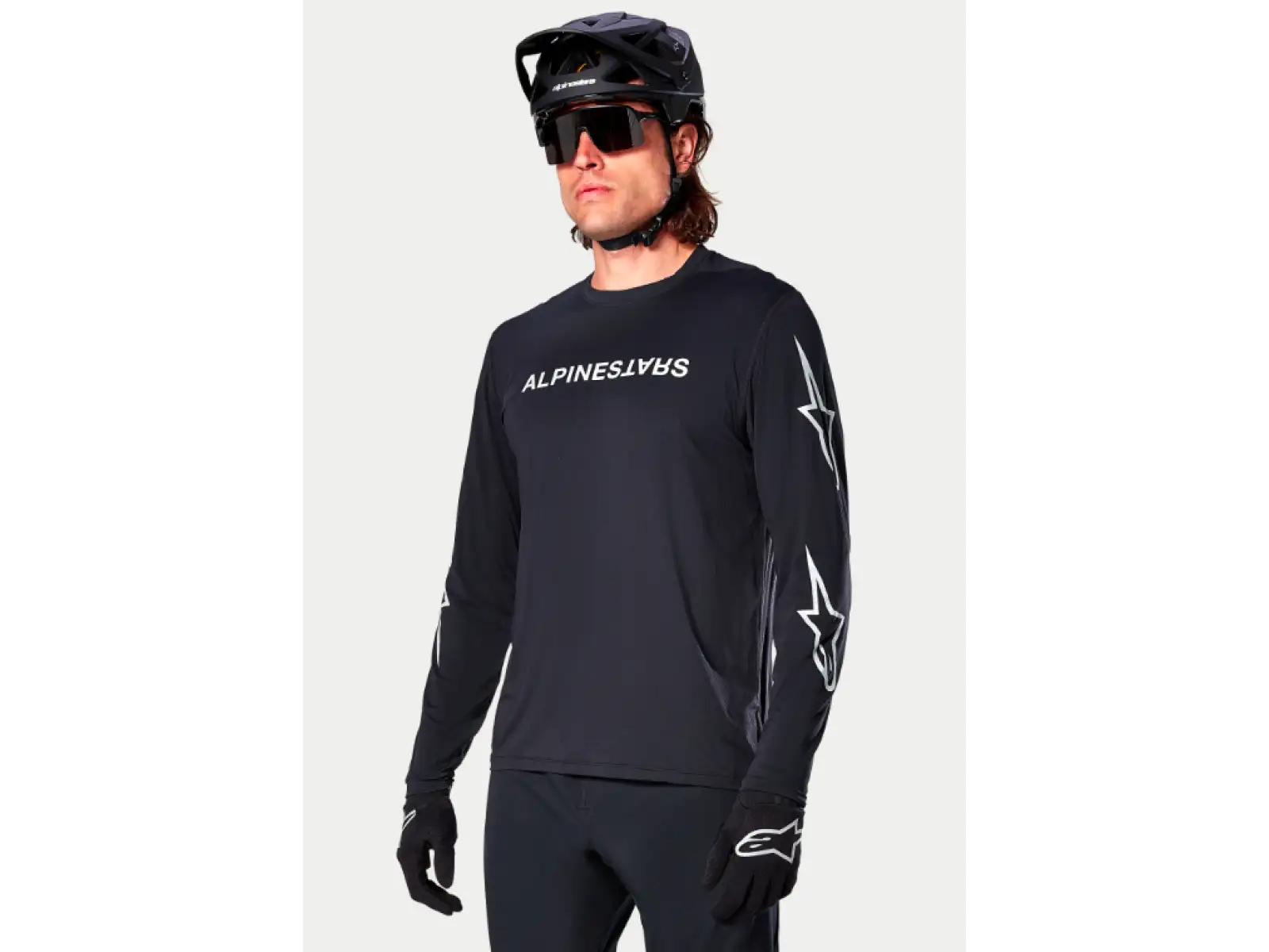 Alpinestars A-Dura Switch pánský dres dlouhý rukáv Black