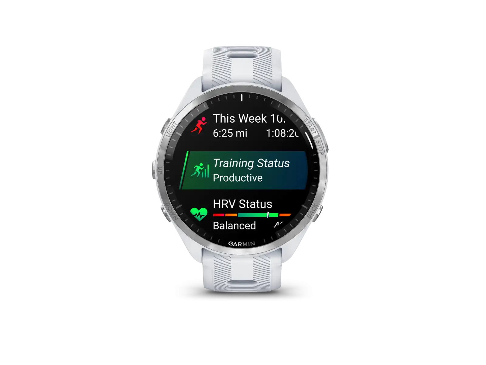 Garmin Forerunner 965 chytré hodinky Silver Titan/White