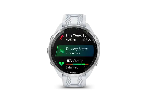 Garmin Forerunner 965 chytré hodinky Silver Titan/White