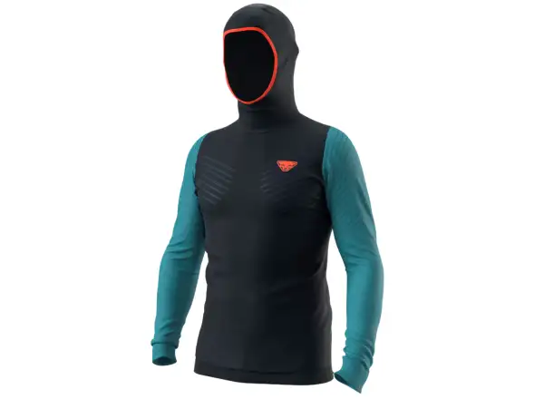 Dynafit Tigard Merino Hoody pánské tričko dlouhý rukáv Blueberry
