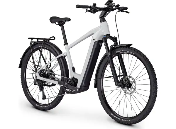 Focus Aventura2 6.7 DI 625Wh horské elektrokolo Lightgrey Glossy