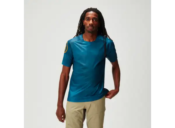 Endura Cloud pánský dres krátký rukáv Blue Steel