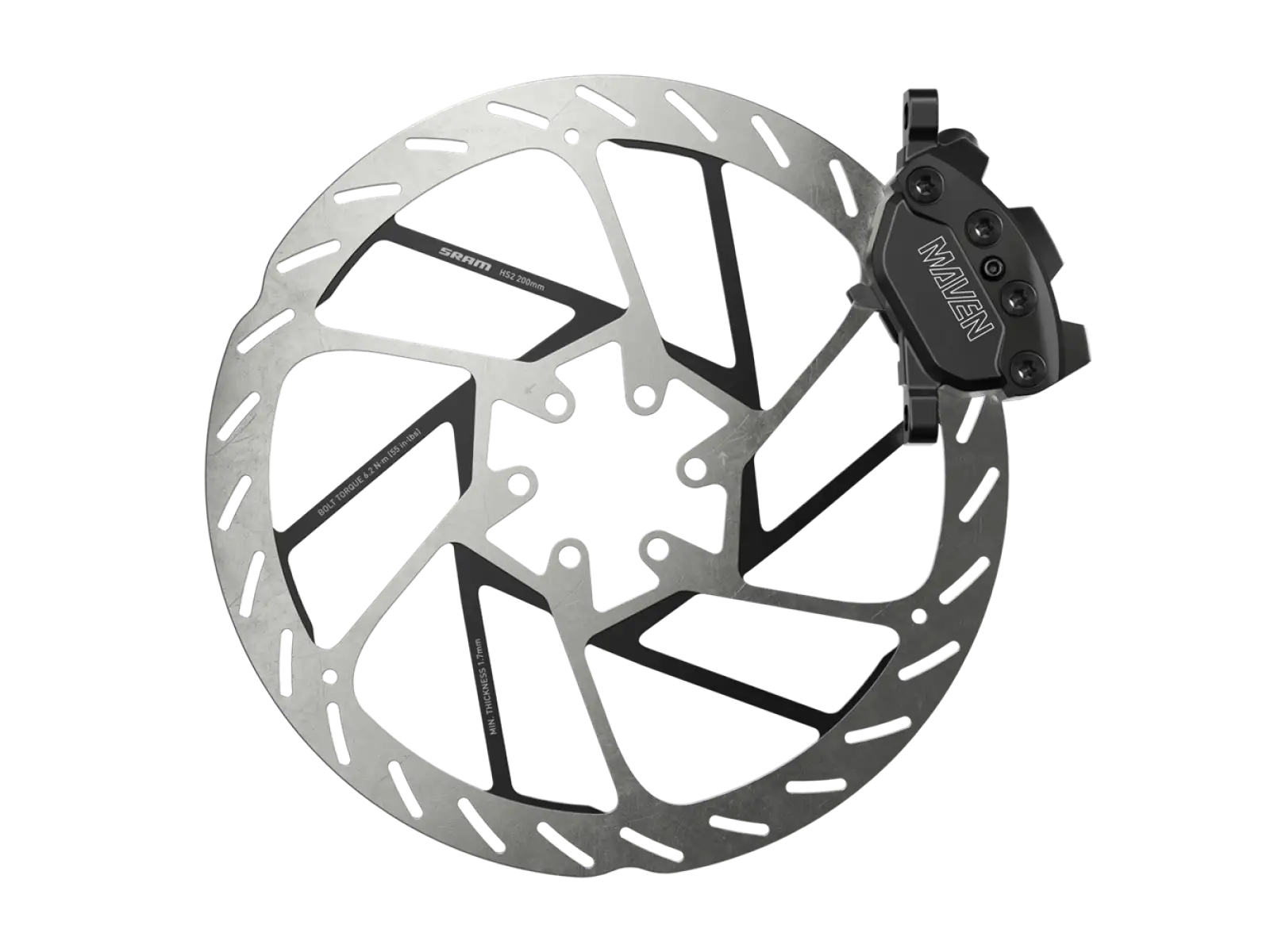 Sram Maven Silver B1 přední kotoučová brzda černá