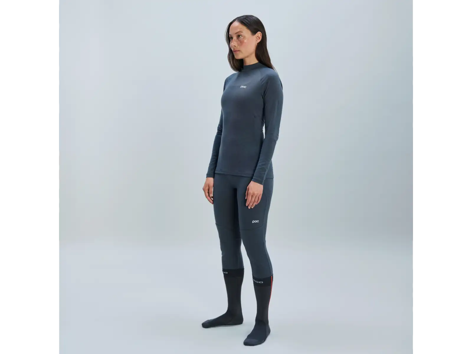 POC Layer Merino dámské spodní triko dlouhý rukáv Sylvanite Grey