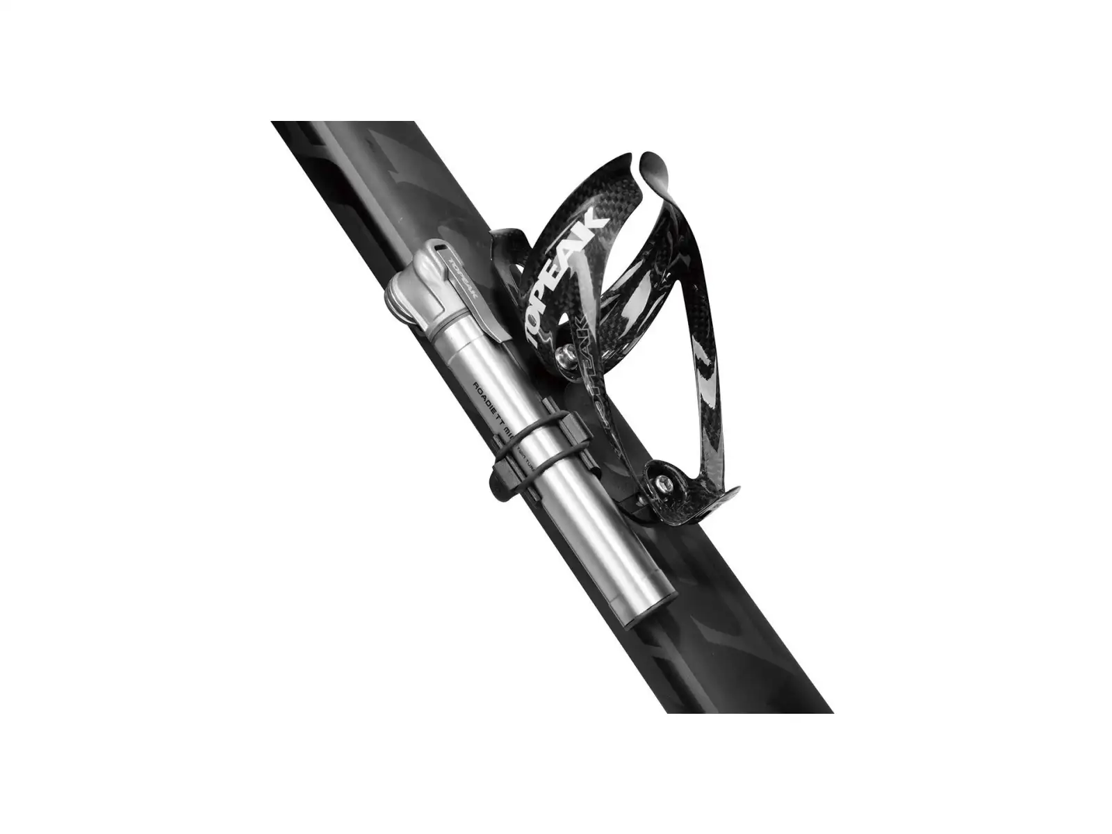 Topeak Roadie TT Mini pumpa stříbrná