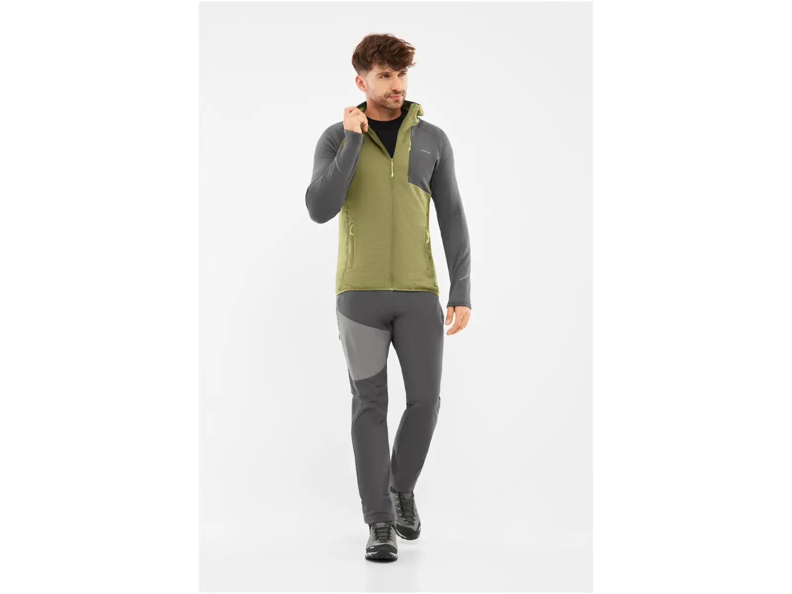 Viking Birger pánská mikina Olive/Grey