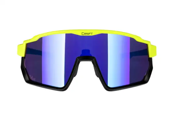 Force Drift pánské brýle fluo/černá/modré kontrast. sklo