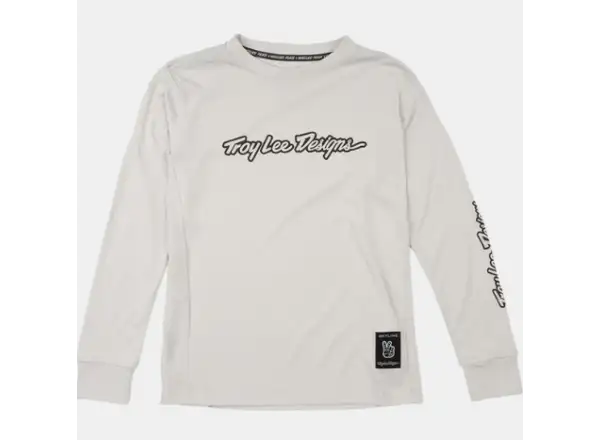 Troy Lee Designs Skyline Ride Tee Signature dětský dres dlouhý rukáv Mist