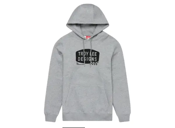 Troy Lee Designs Stamp pánská mikina Gray Heather