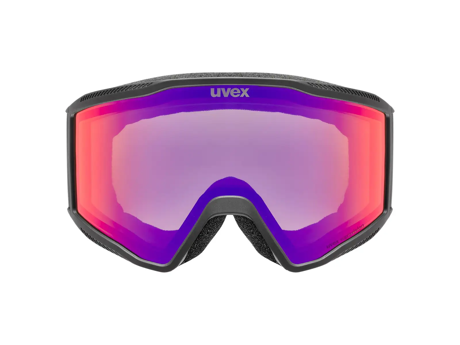 Uvex Blast FM lyžařské brýle black matt/blue - yellow