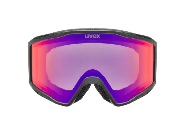 Uvex Blast FM lyžařské brýle black matt/blue - yellow