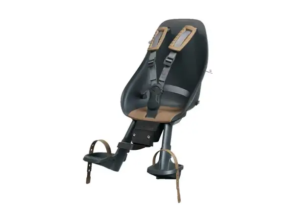 Urban Iki Ta-ke přední sedačka s MTB/ATB adaptérem Bincho Black/Kurumi Brown