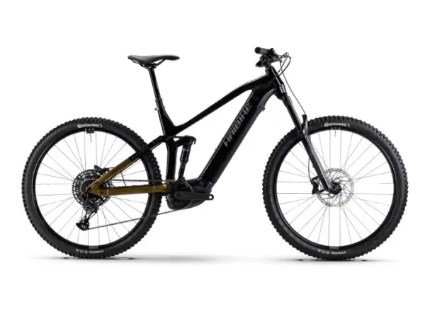 Haibike ALLTRAIL 10 800Wh celoodpružené elektrokolo black/ninja gold/grey