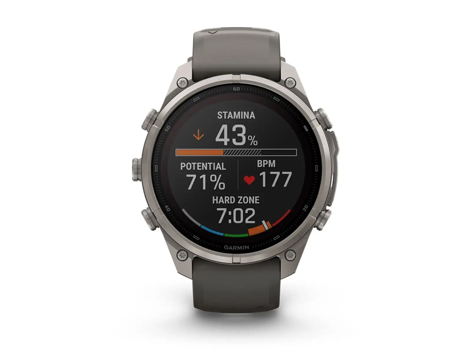 Garmin Fénix 9 Pro inReach Solar 47 mm chytré hodinky Titanium Pebble Gray/Silver Gray