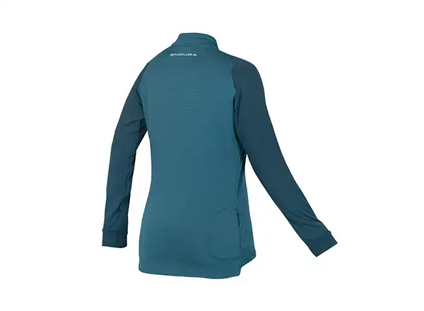 Endura SingleTrack Fleece dámský dres tmavě šedozelená
