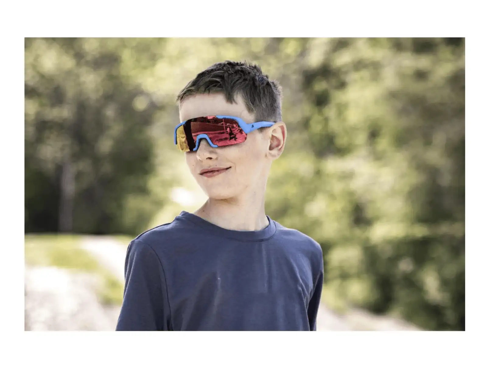 Alpina Rocket Youth dětské brýle Orange Matt / Mirror Yellow