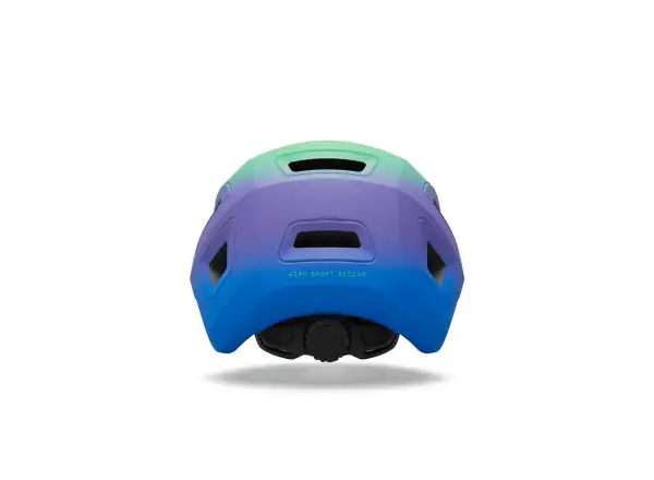 Giro Scamp II dětská přilba Mat Blue Jewel/Vivid Green Fade