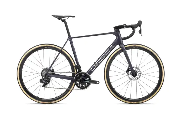 Orbea Orca M21eLTD PWR silniční kolo Tanzanite/Carbon Raw