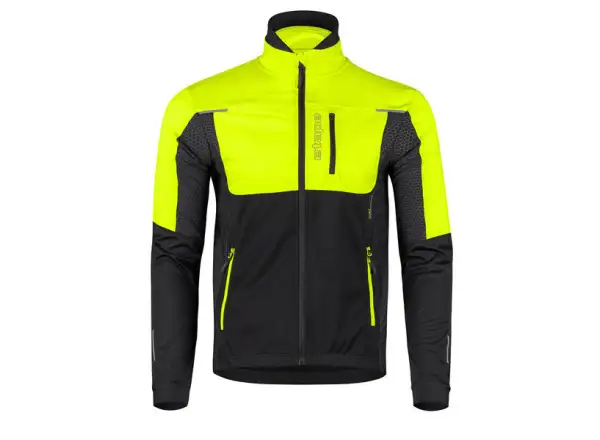 Etape Strong 2.0 pánská bunda černá/žlutá fluo