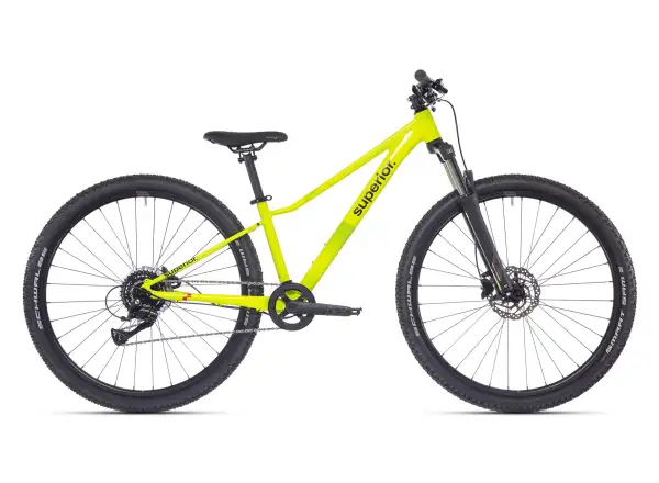 Superior RACER 27 dětské kolo Matte Radioactive Yellow