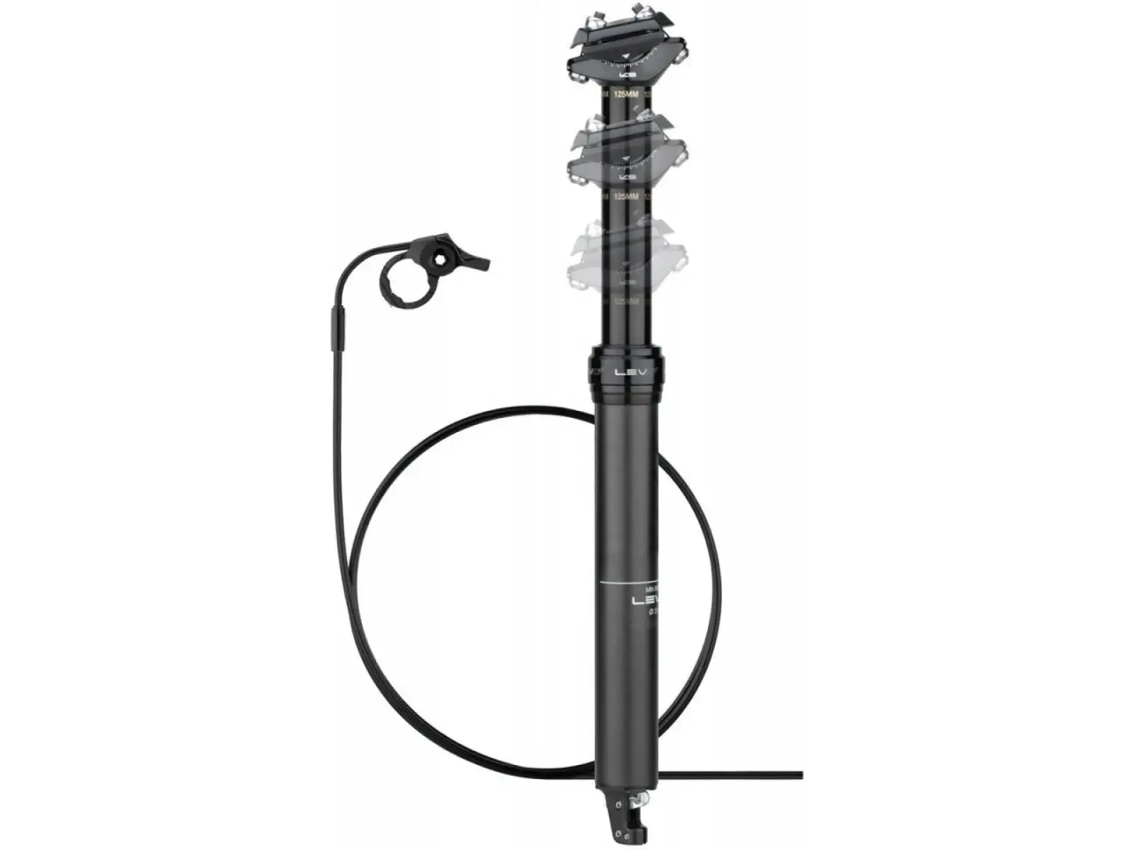 Kind Shock LEV Carbon Ci Integra Long 150 mm teleskopická sedlovka 31,6x440 mm