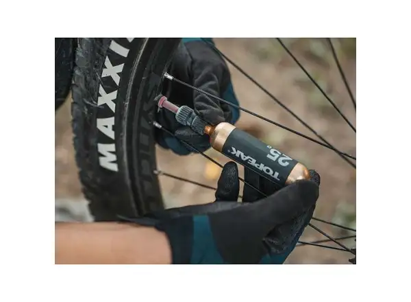 Topeak Nano AirBooster pumpa černá