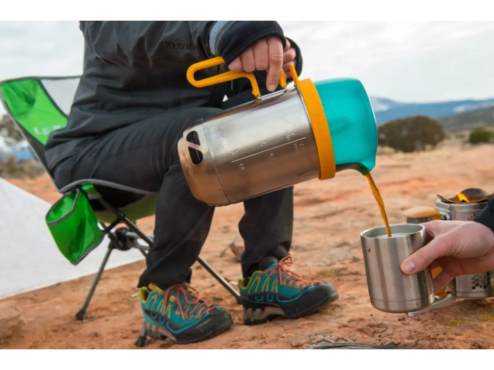 BioLite CampStove KettlePot Cook & Coffee Kit sada na přípravu kávy