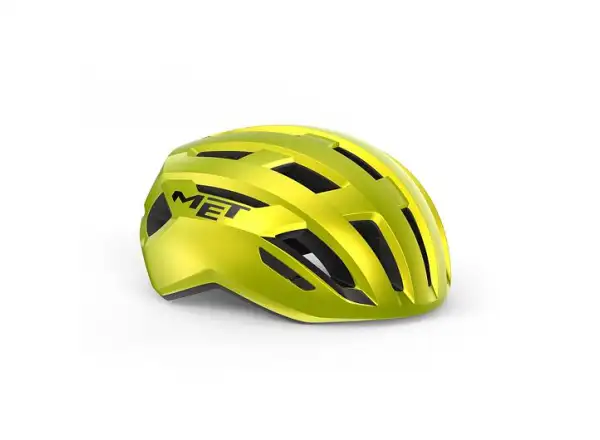 MET Vinci MIPS přilba Lime Yellow Metallic/Glossy