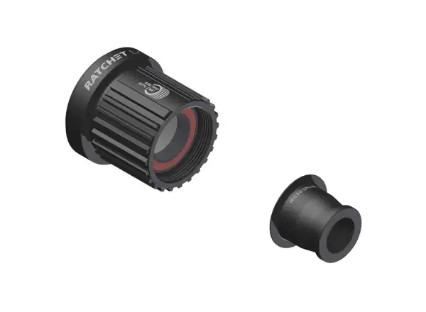 DT Swiss náhradní ořech Shimano Microspline ROAD 12sp alu rotor + koncovka 12mm