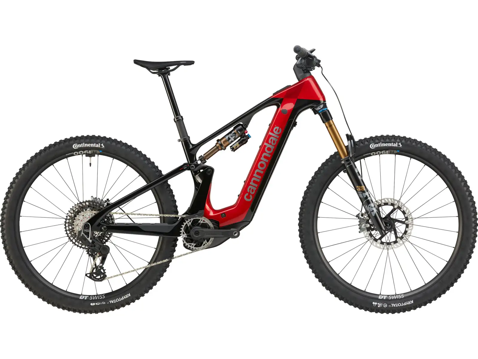 Cannondale Moterra Carbon 1 celoodpružené elektrokolo Metallic Red