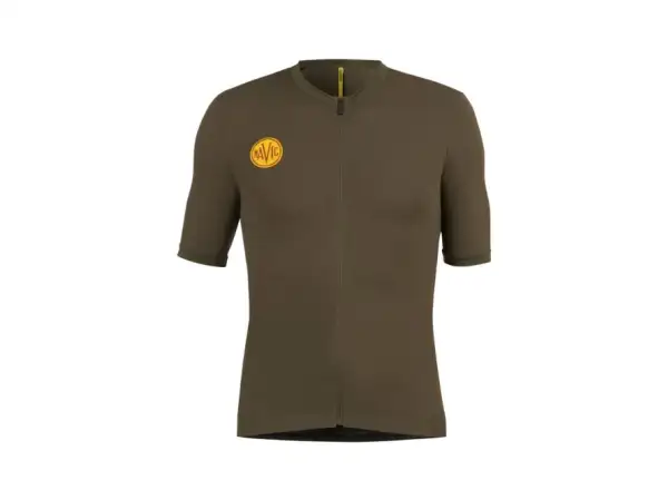 Mavic Heritage pánský dres krátký rukáv Army Green