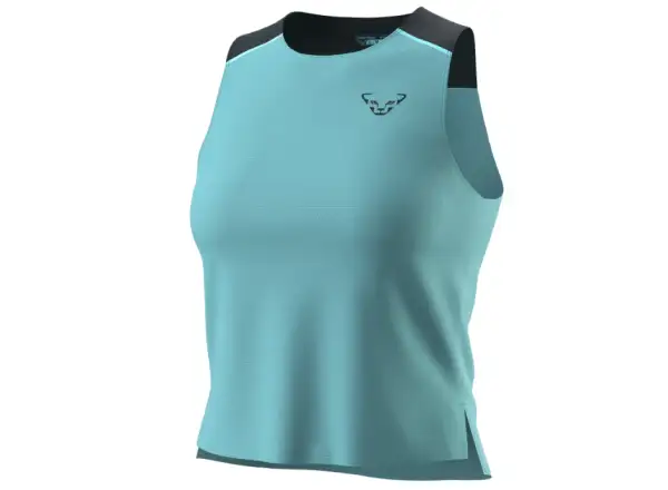 Dynafit Sky Crop Top dámské triko bez rukávů Marine Blue