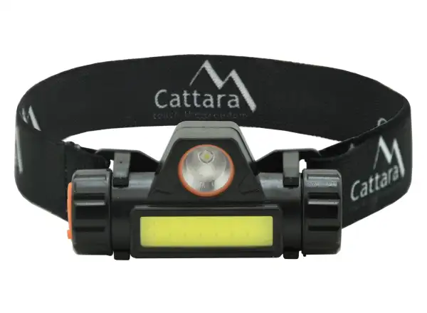 Cattara čelovka 120 lm nabíjecí