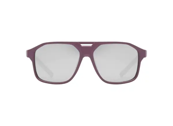 Uvex dětské sportovní brýle Cosmic Cranberry - Grey Matt/Mir. Silver