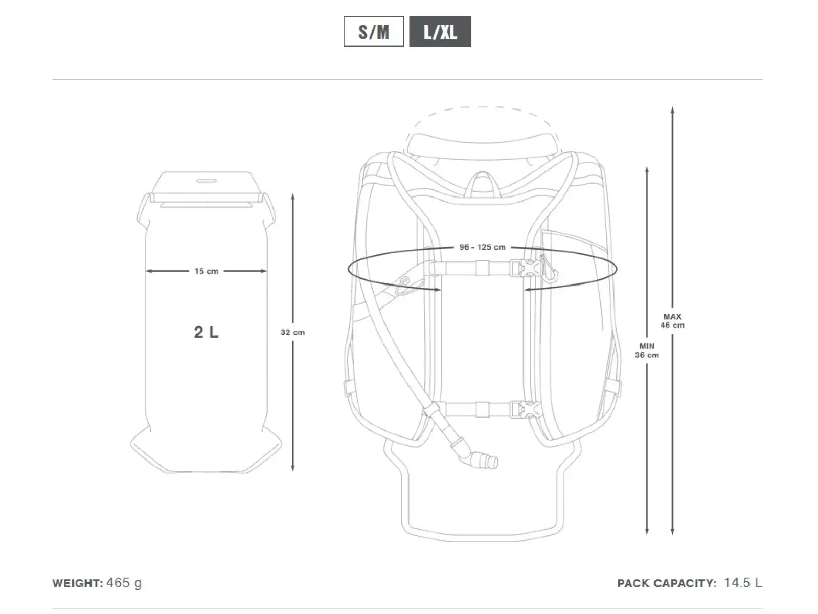 Apidura Backcountry Hydration batoh