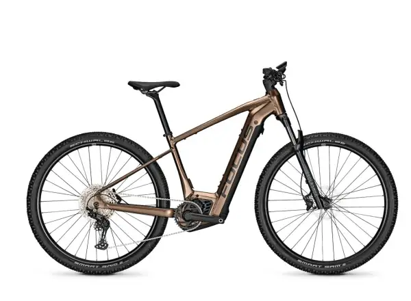 Focus Jarifa2 6.8 DI 625Wh 27,5" horské elektrokolo GoldBrown Glossy