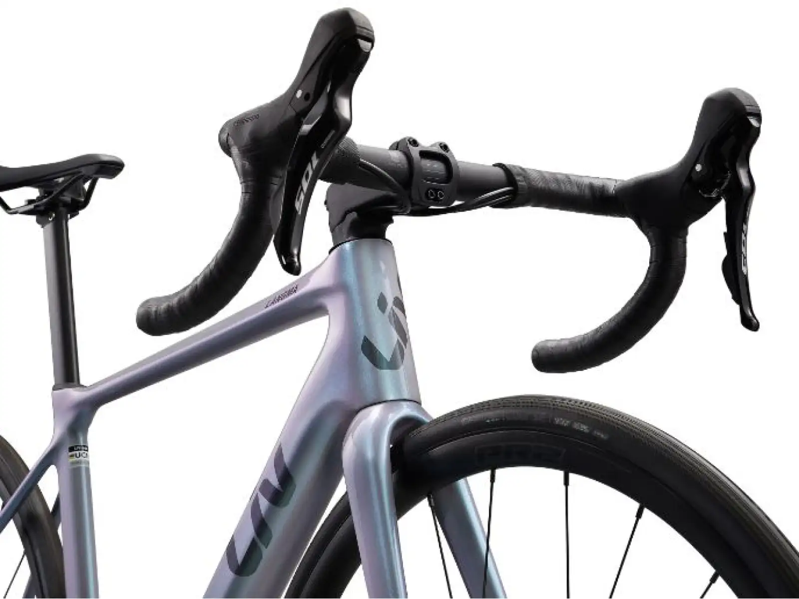 Liv Langma Advanced 2 QOM silniční kolo Prismatic Haze