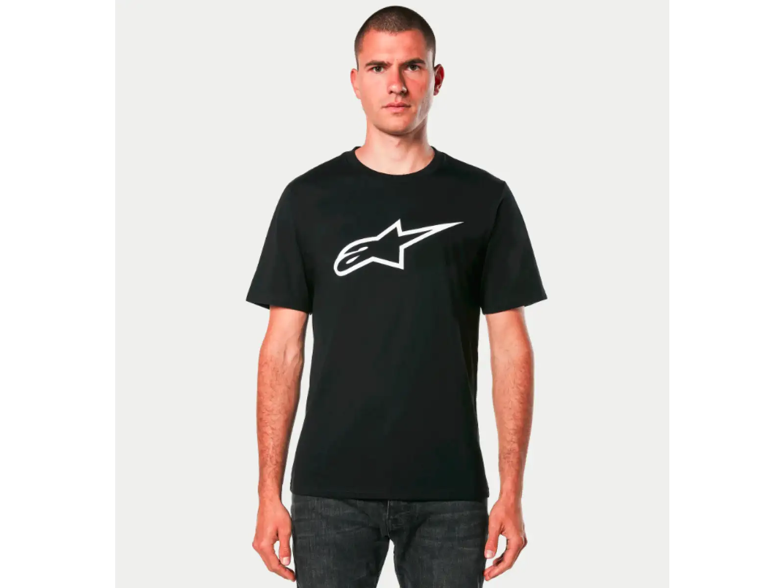 Alpinestars 2.0 CSF pánské triko krátký rukáv Black/White