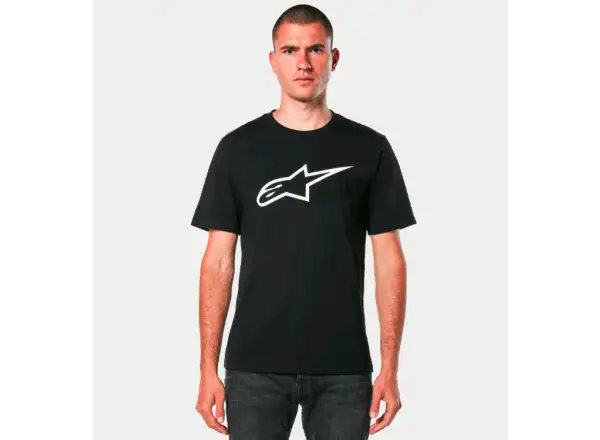 Alpinestars 2.0 CSF pánské triko krátký rukáv Black/White