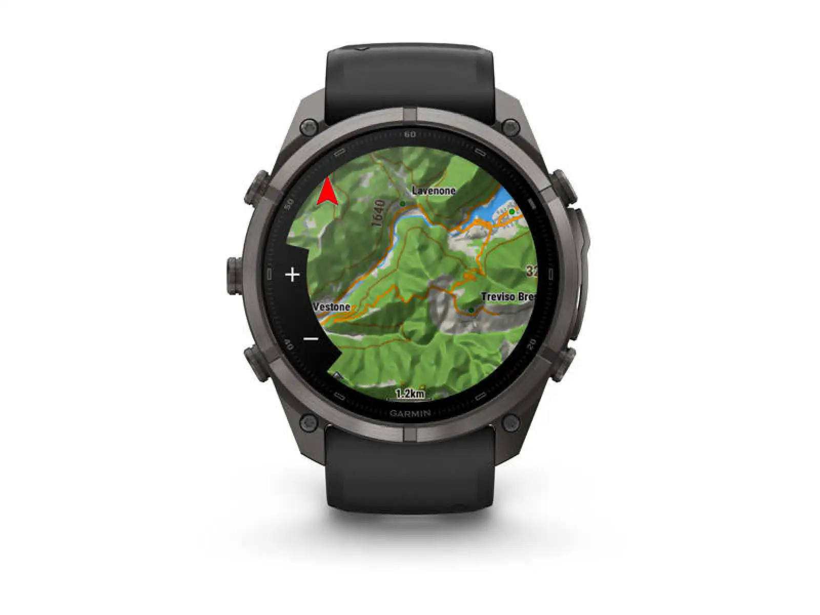Garmin Fénix 9 Pro inReach 47 mm chytré hodinky Carbon gray DLC Titanium Black/Pebble gray