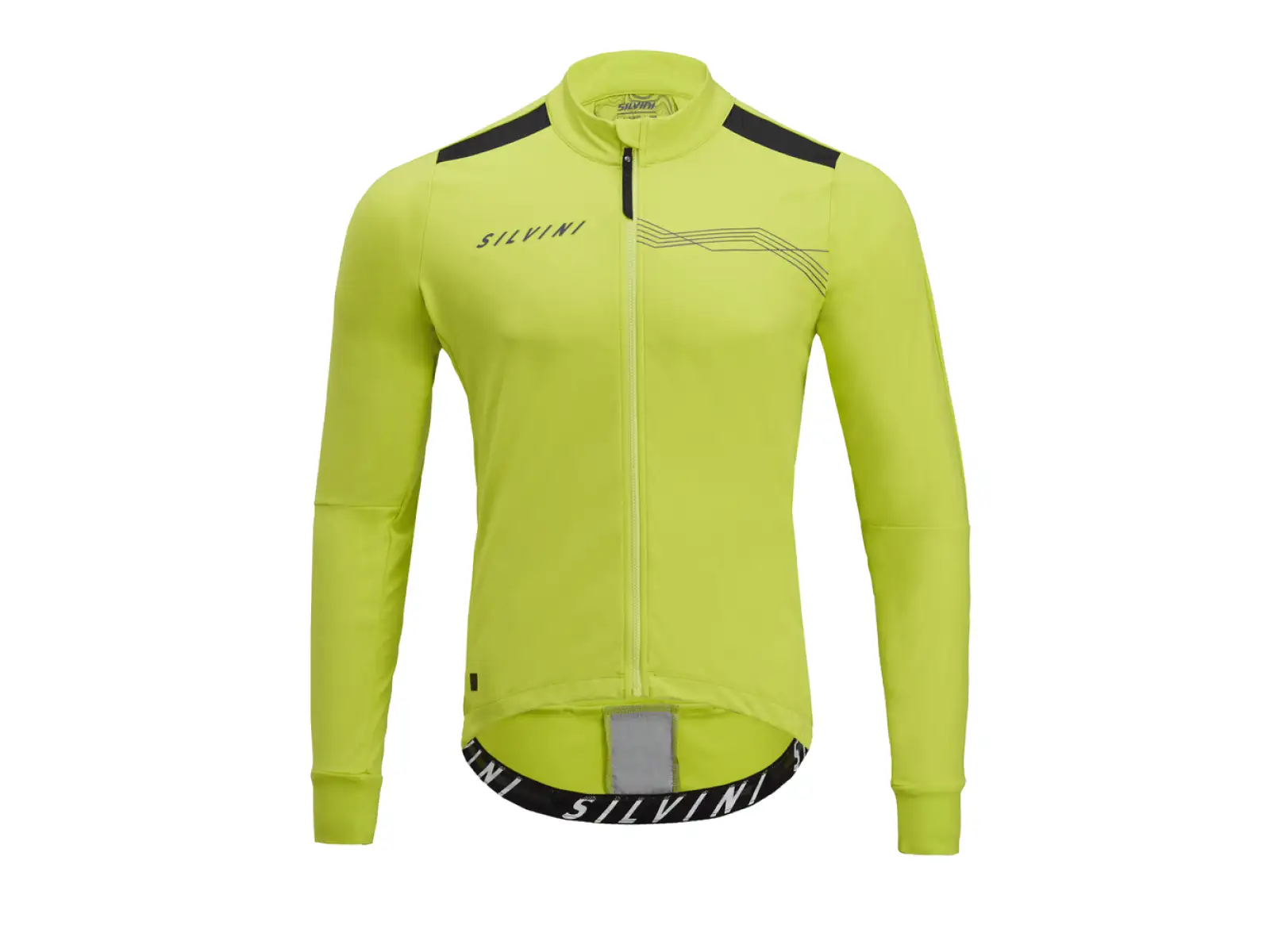 Silvini Ghisallo pánská bunda lime/blue