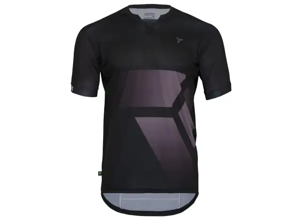 Silvini Gallo pánský volný dres krátký rukáv Black/Grey